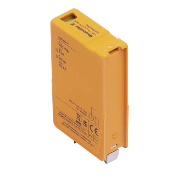 Weidmüller 3013020000 VPU PV I+II 5 0 1500 kombinovaný chránič proti prepätiu Přepětová ochrana pre: fotovoltaické zaria-0