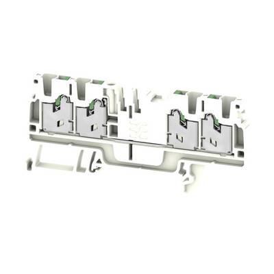 Weidmüller 3109380000 radová svorka priechodky biela 100 ks Piece-0