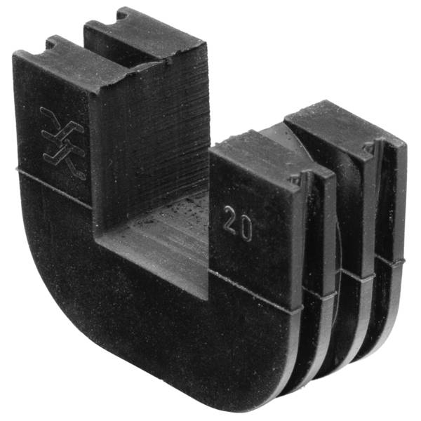 Weidm&uuml;ller DG CABTITE 20X20 PT6 Inzetstuk voor afdichting Kunststof Zwart 10 stuk(s)