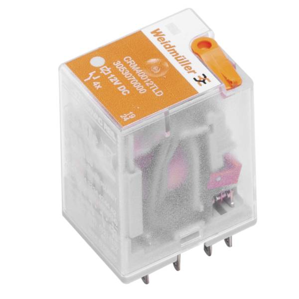 Weidmüller CRM20524TL priemyselné relé, 24 V/AC, 12 A, 2 prepínacie, 10 ks-0