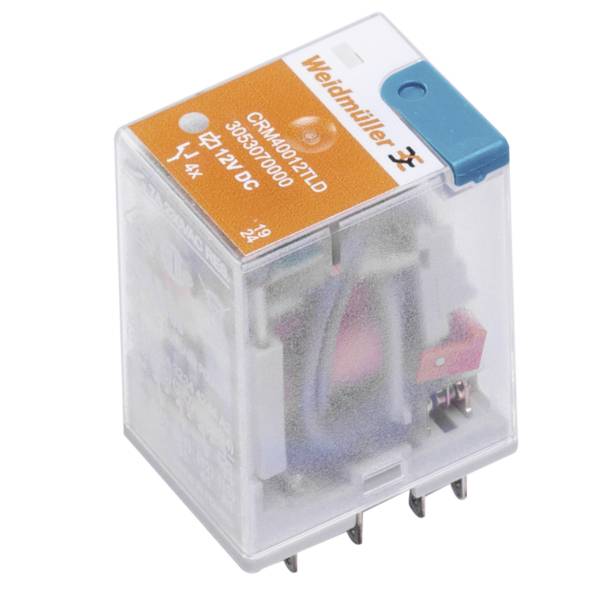 Weidmüller CRM40024 priemyselné relé, 24 V/DC, 7 A, 4 prepínacie, 10 ks-0