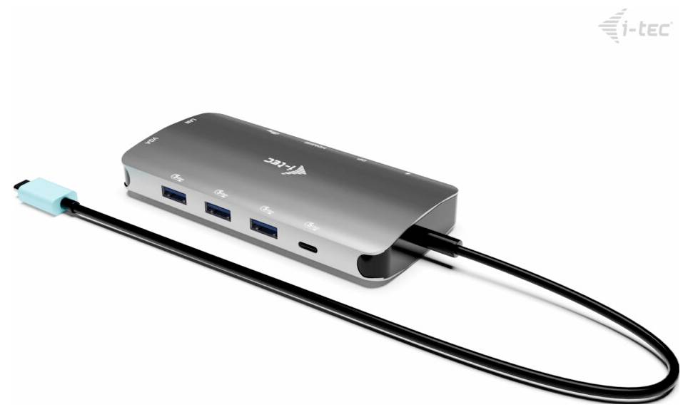 i-tec C31NANOTRIDOCKPD dokovacia stanica na notebook (repasovaná)-4