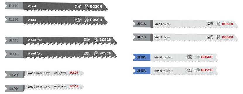 Bosch Accessories 2607012074 Decoupeerzaagblad set Wood and Metal Basic, 10-delig 1 stuk(s)