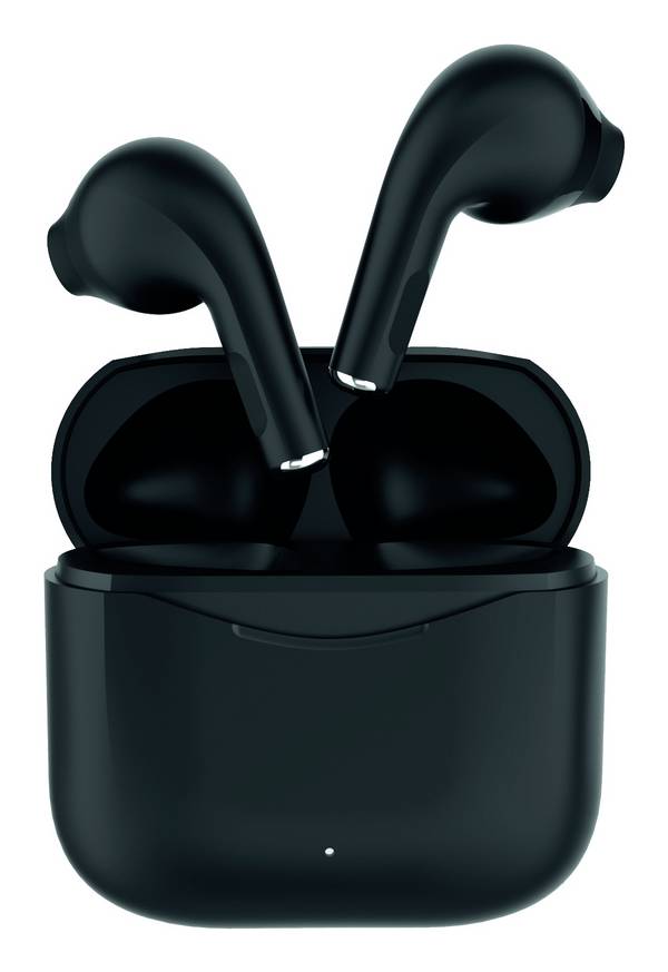 2GO Bluetooth Headset TWS 350 schwarz mušle na uši 797357, čierna