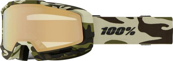 100percent 100percent SNOW - OKAN HiPER Camo Copper HU-GOG-S407 náhradný priezor pre ochranné okuliare