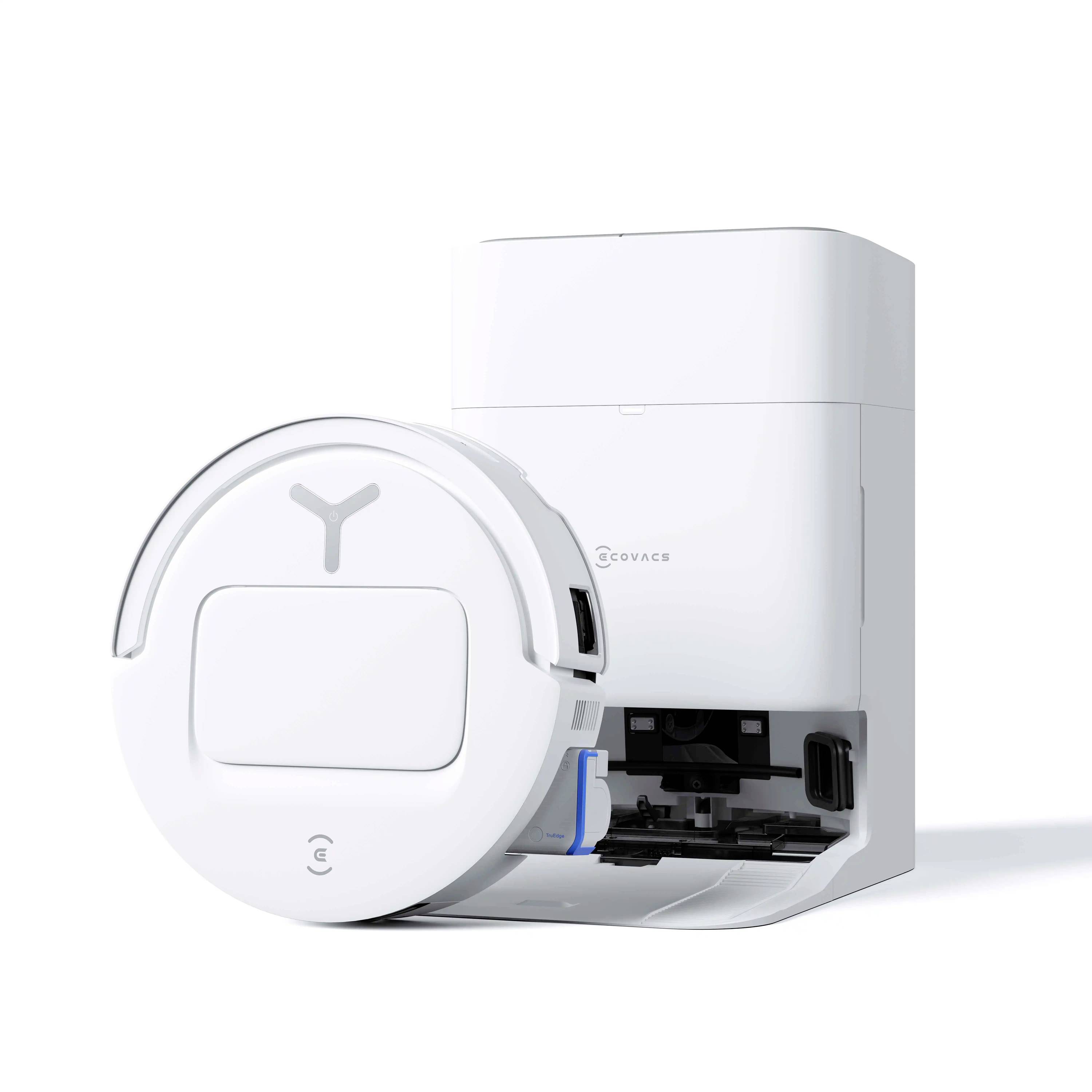 ECOVACS DEX68-13EC robot na vysávanie a vytieranie podlahy biela ovládanie aplikácií, bezvreckový, S funkciou vytierania-0