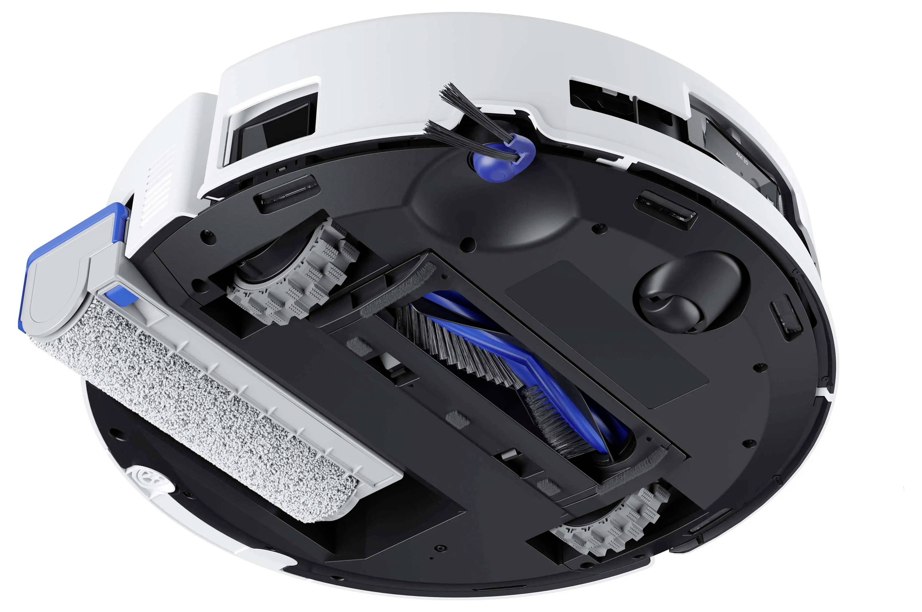 ECOVACS DEX68-13EC robot na vysávanie a vytieranie podlahy biela ovládanie aplikácií, bezvreckový, S funkciou vytierania-4