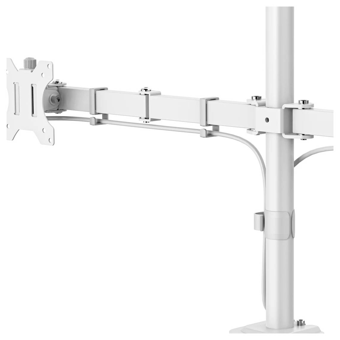 Hama stolový držiak monitoru 88,9 cm (35") výškovo nastaviteľný, nakláňací, otočný, sklápajúci-6