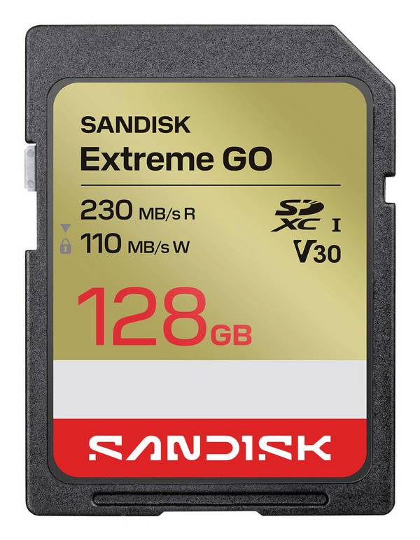 SanDisk Extreme GO pamäťová karta micro SDXC 128 GB UHS-I U3 teplotne odolná
