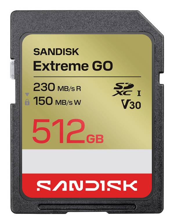 SanDisk Extreme GO pamäťová karta micro SDXC 512 GB UHS-I U3 teplotne odolná