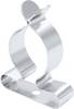 TRU COMPONENTS Upevňovacia spona na kábel EMC Pre montážny otvor s priemerom 3.2 mm Priemer svorky (max.) 22 mm Hrúbka montážnej dosky (max.) 0.5 mm Pružinová oceľ, pozinkovaná strieborná 1 ks