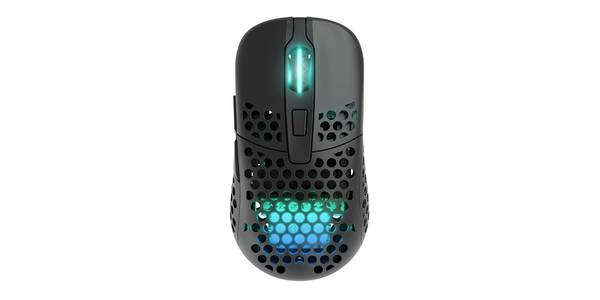 Cherry XTRFY M42 Wireless RGB optická myš, prenos bezdrôtový, 19000 dpi, biela