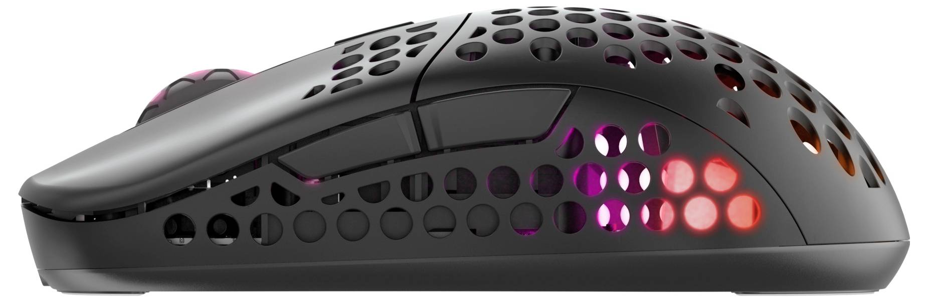 Cherry XTRFY M42 Wireless RGB optická myš, prenos bezdrôtový, 19000 dpi, biela-18