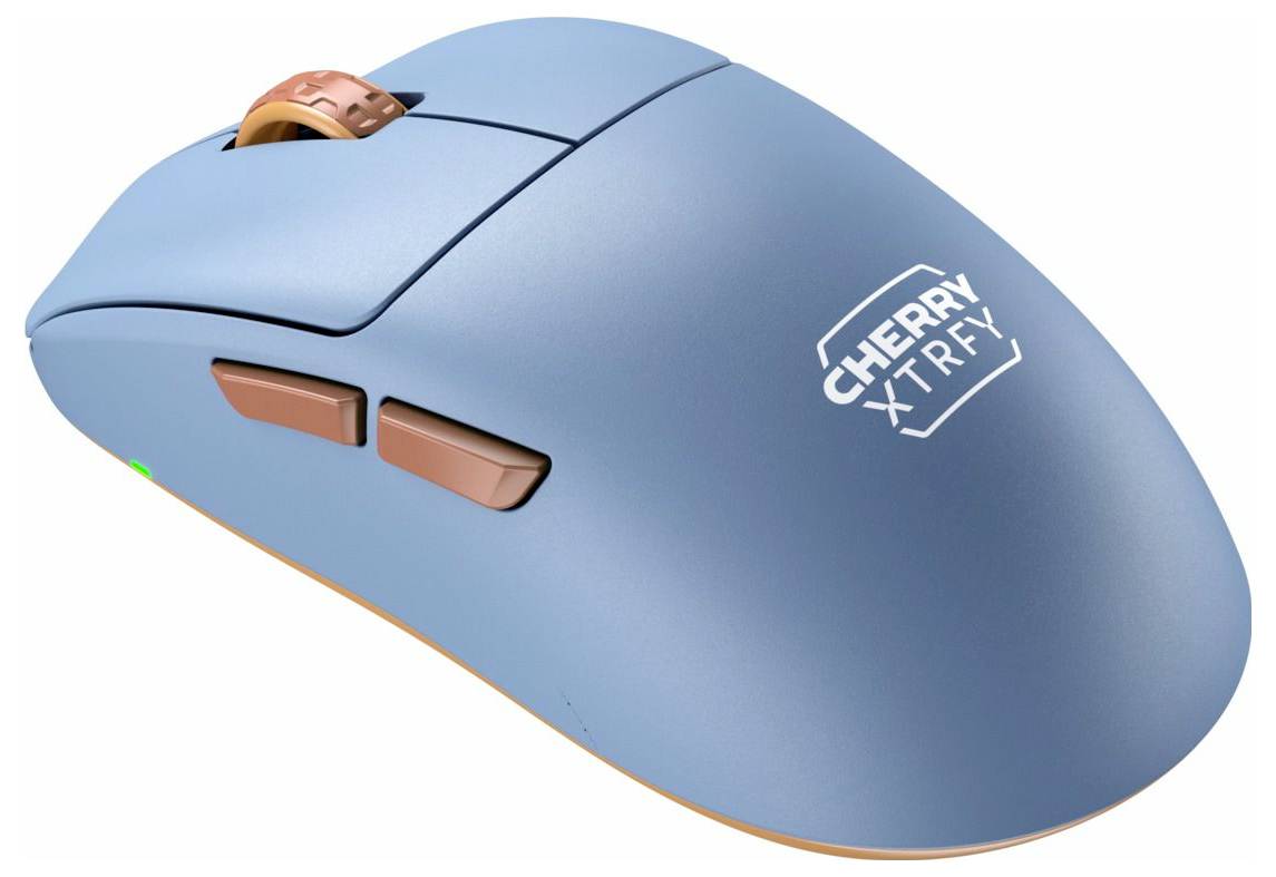 Cherry XTRFY M68 Wireless, Blue myš, prenos bezdrôtový, 5 tlačidlo-3