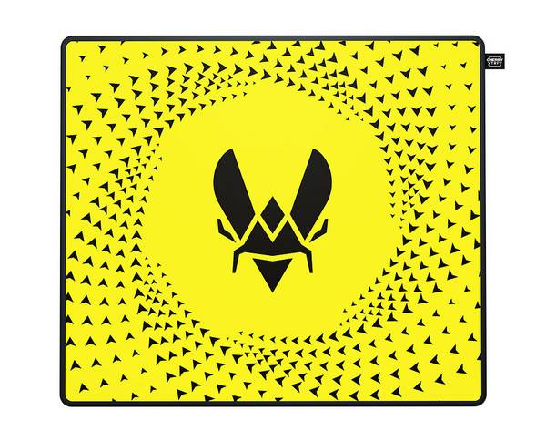 Cherry XTRFY GP5 Vitality Yellow   čierna, žltá (š x h) 460 mm x 400 mm