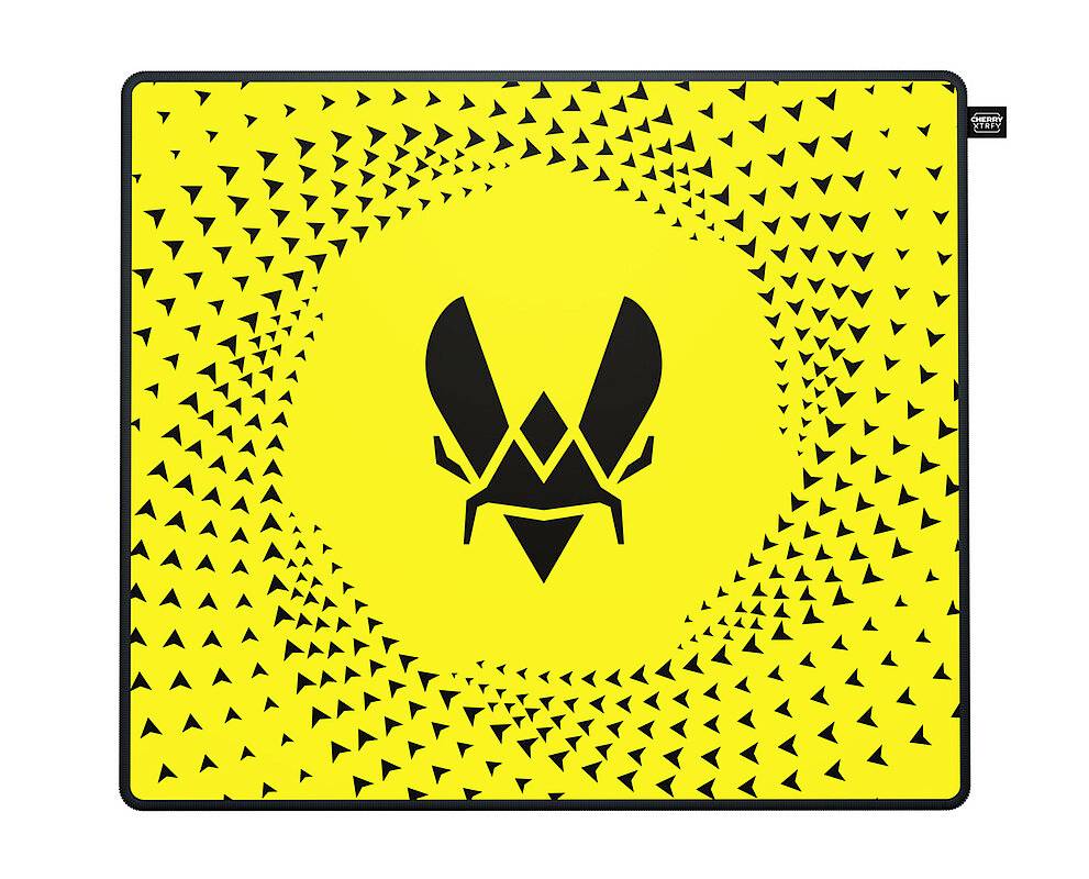 Cherry XTRFY GP5 Vitality Yellow čierna, žltá (š x h) 460 mm x 400 mm-0