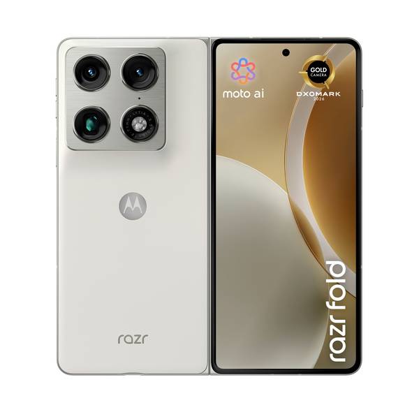 Motorola razr fold smartfón 512 GB, 20.5 cm (8.09 palca), biela, Android™ 16, dual SIM