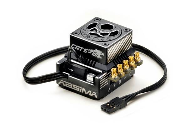 Absima 1:10 Brushless Premium ESC "CATS-10V2" 160A auto Brushless