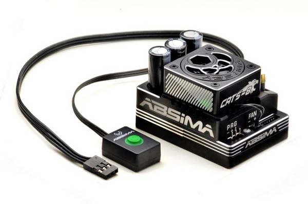 Absima 1:8 Brushless Premium ESC "CATS-8V2" 200A auto Brushless
