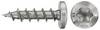 Fischer 574095 skrutky do drevotriesky 3.5 mm 12 mm TX Nerezová oceľ 200 ks