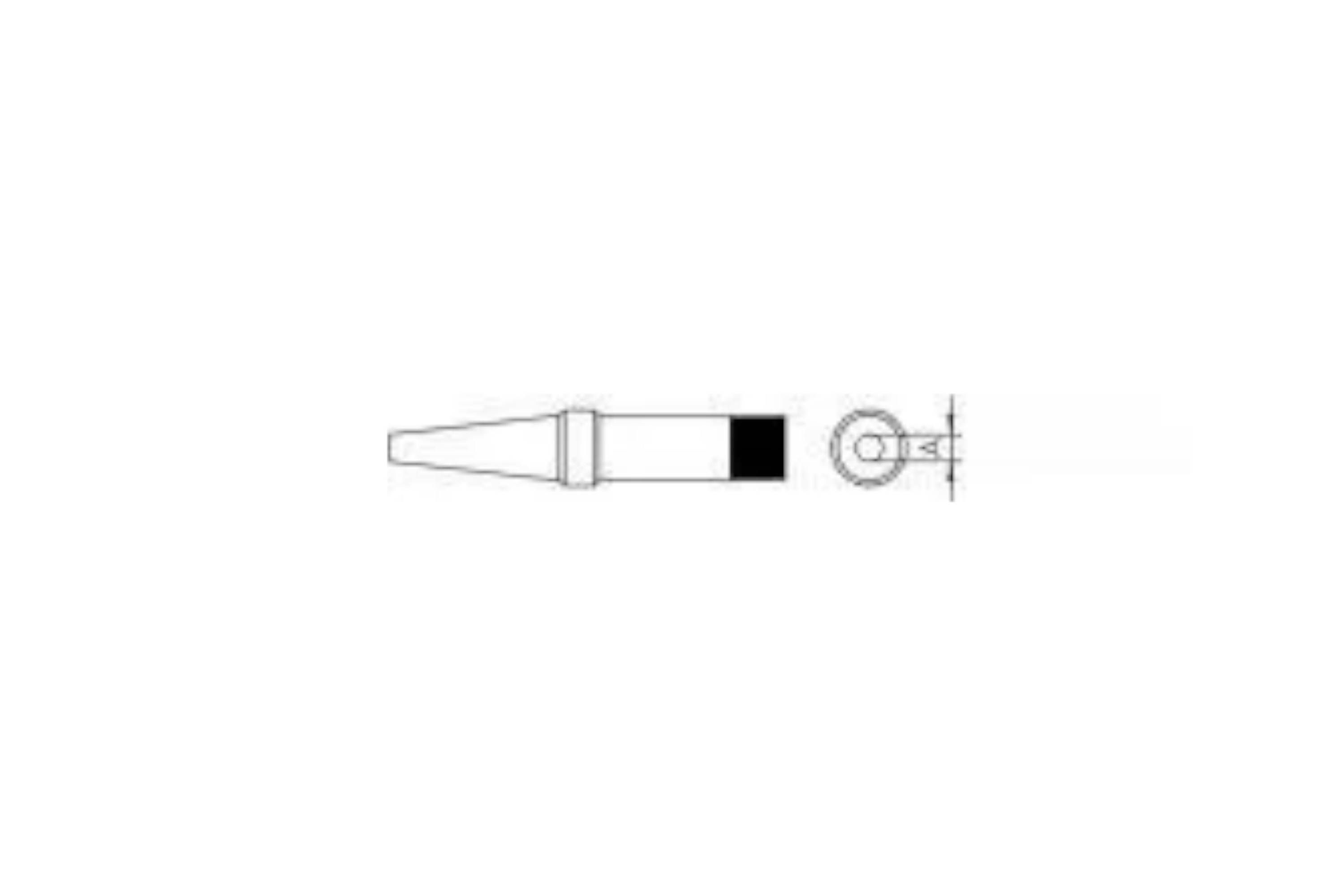 Weller PT S8 L&Ouml;TSPITZE 0,4MM VERP. Soldeerpunt Ronde vorm Inhoud: 1 stuk(s)