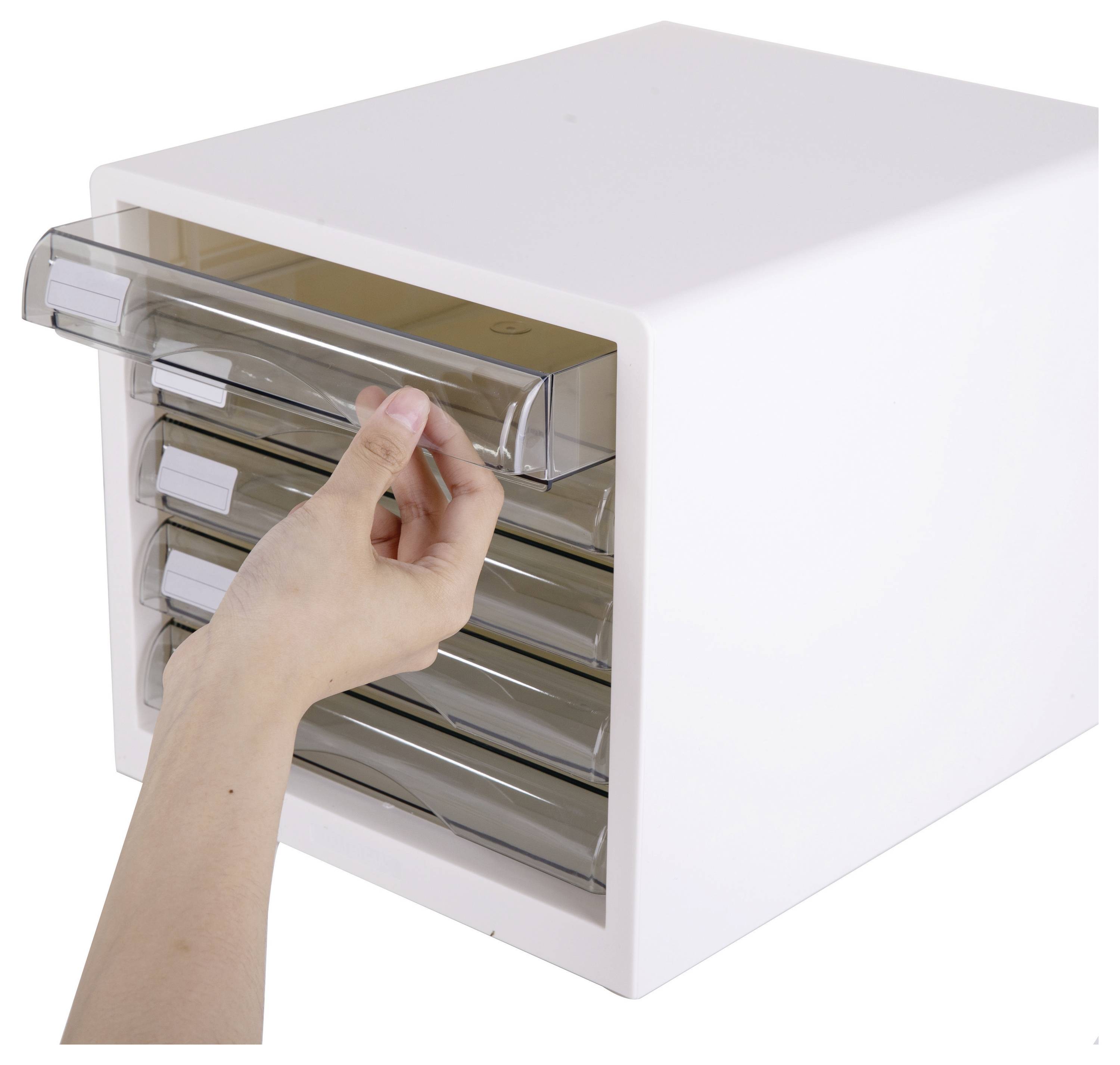 DELI D360202 box so zásuvkami DIN A4 Počet zásuviek: 5-12