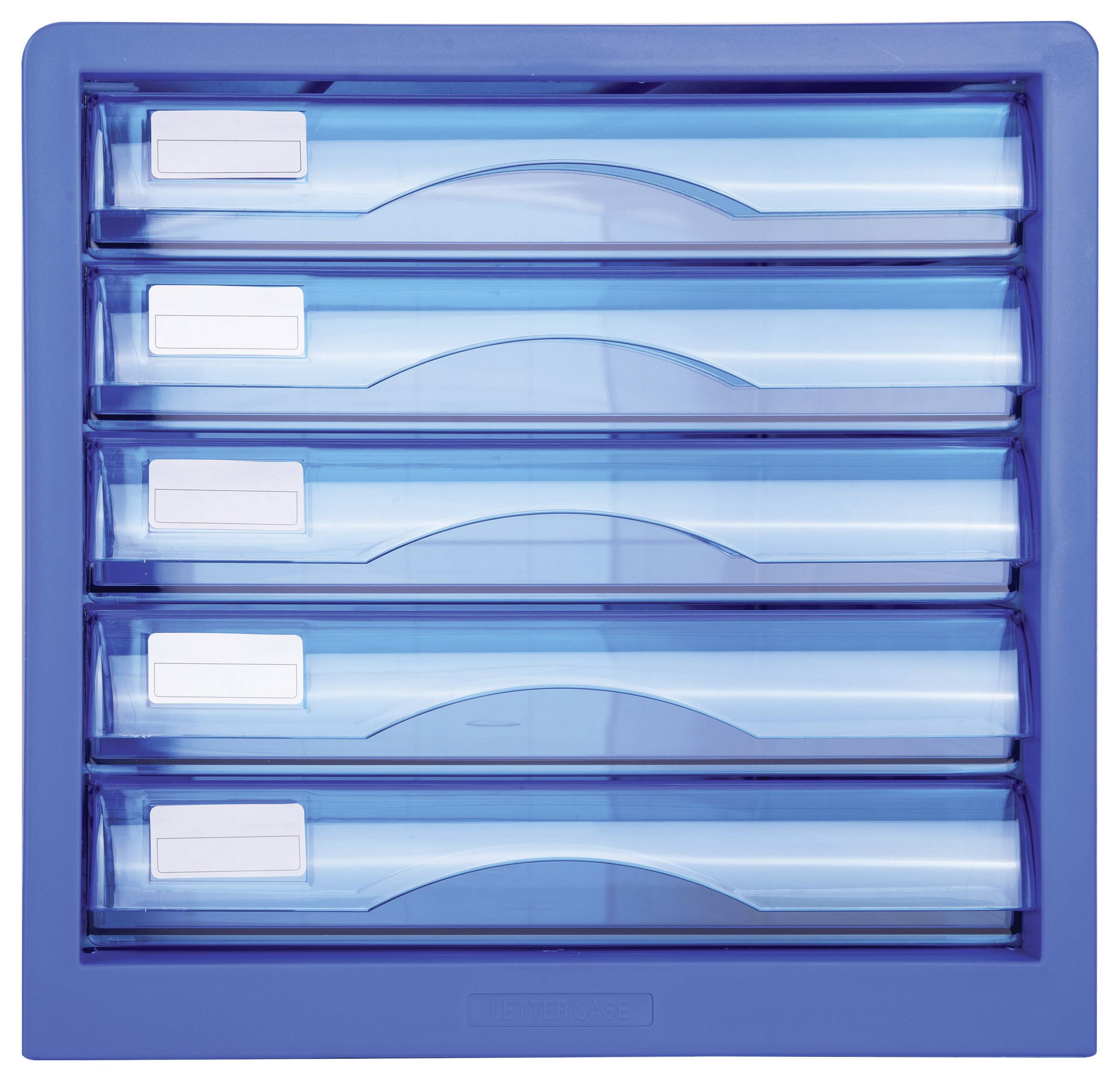 DELI D360235 box so zásuvkami DIN A4 Počet zásuviek: 5-2