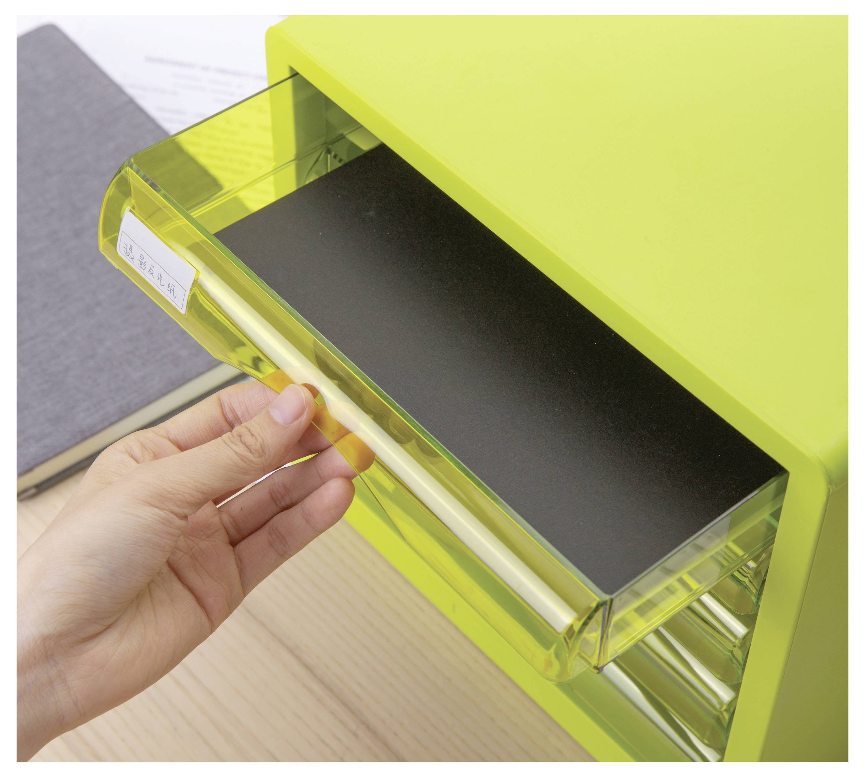 DELI D360254 box so zásuvkami DIN A4 Počet zásuviek: 5-6