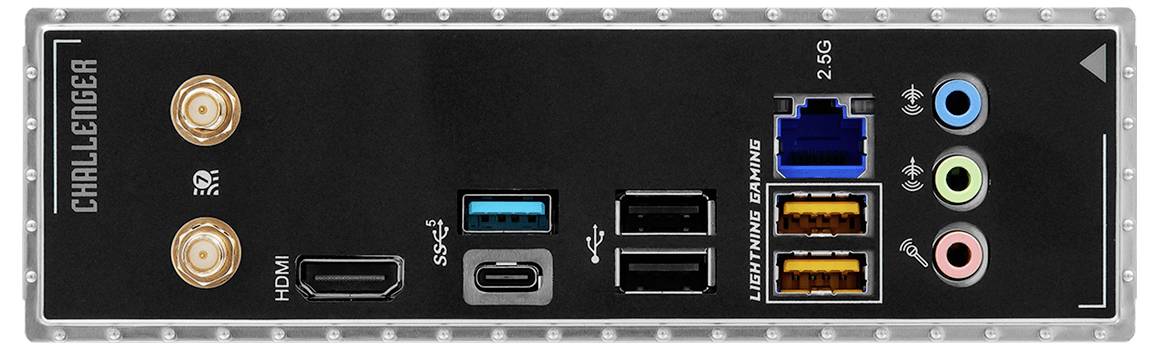 ASRock ASROCK B860M Challenger WiFi (1851) (D) Základná doska Socket Intel® 1851 Tvarový faktor ATX Čipová sada základne-5