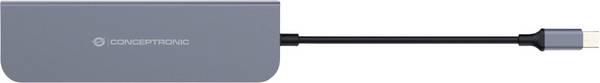 Conceptronic 110514907201 USB-C® dokovacia stanica   vr. funkcia nabíjania, napájanie USB-C®