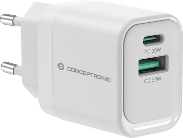 Conceptronic ALTHEA19W33 2-Port 33W GaN USB PD Charg USB nabíjačka  USB A, USB-C®, 120551103101