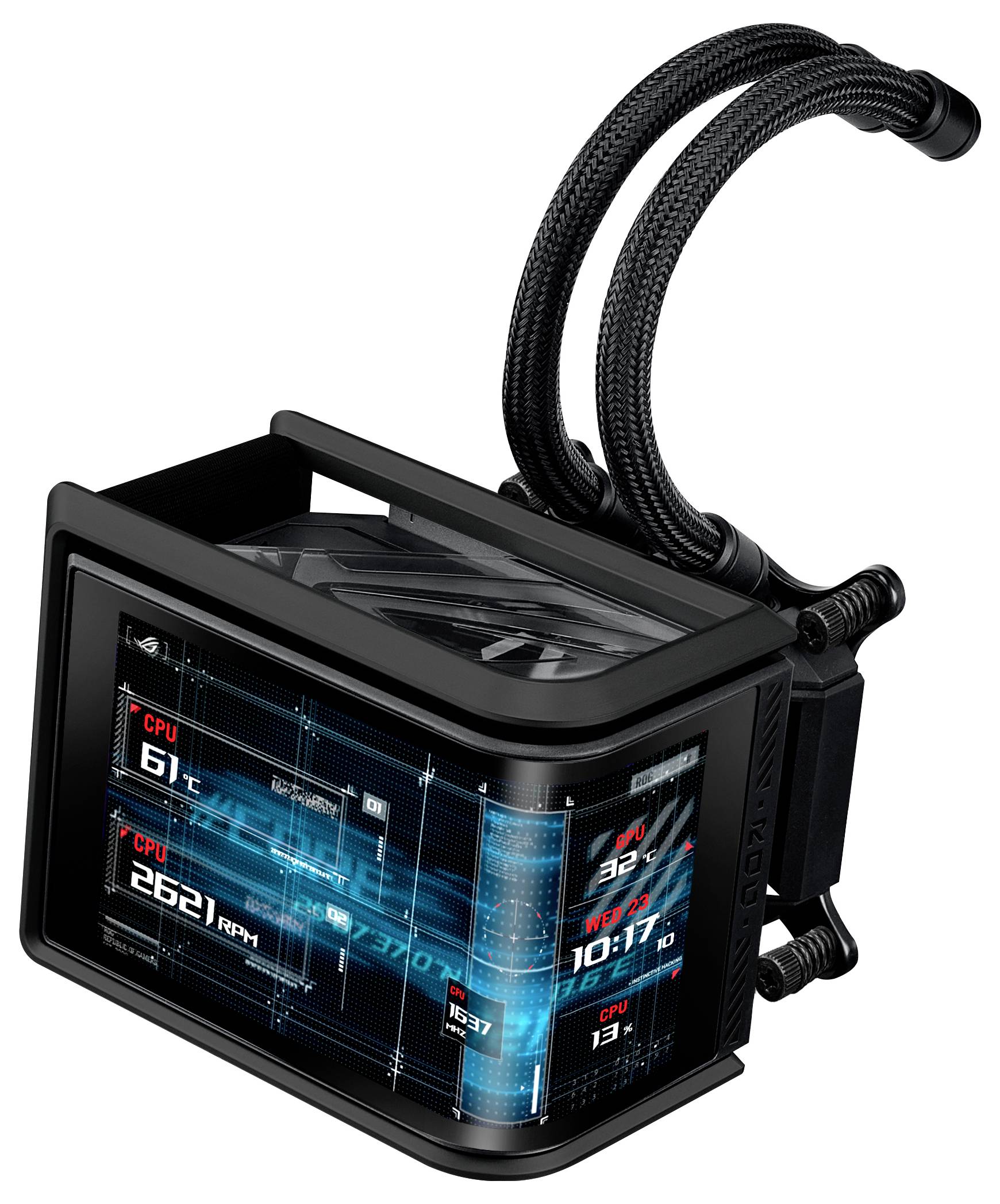 Asus ROG RYUO IV SLC 360 ARGB CPU cooler PC water cooling-9
