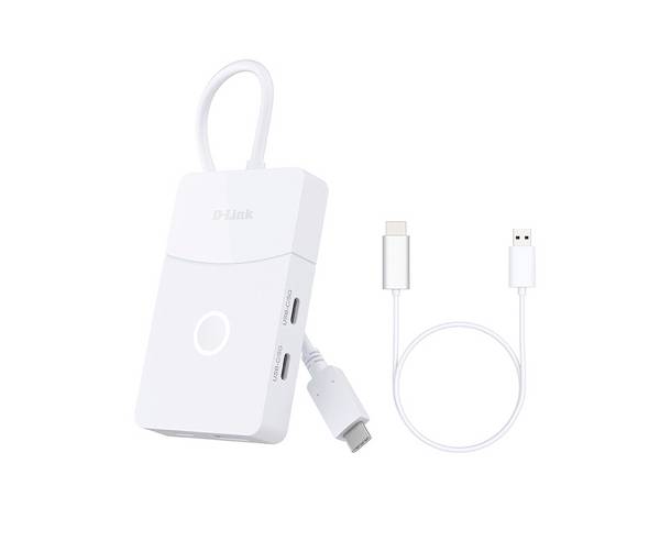 D-Link DUP-501 5 portů USB Hub  biela