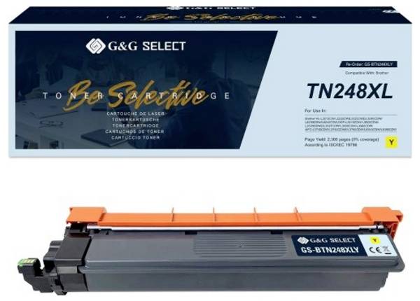 G&G  toner  náhradný Brother TN-248XLY žltá 2300 Seiten kompatibilná