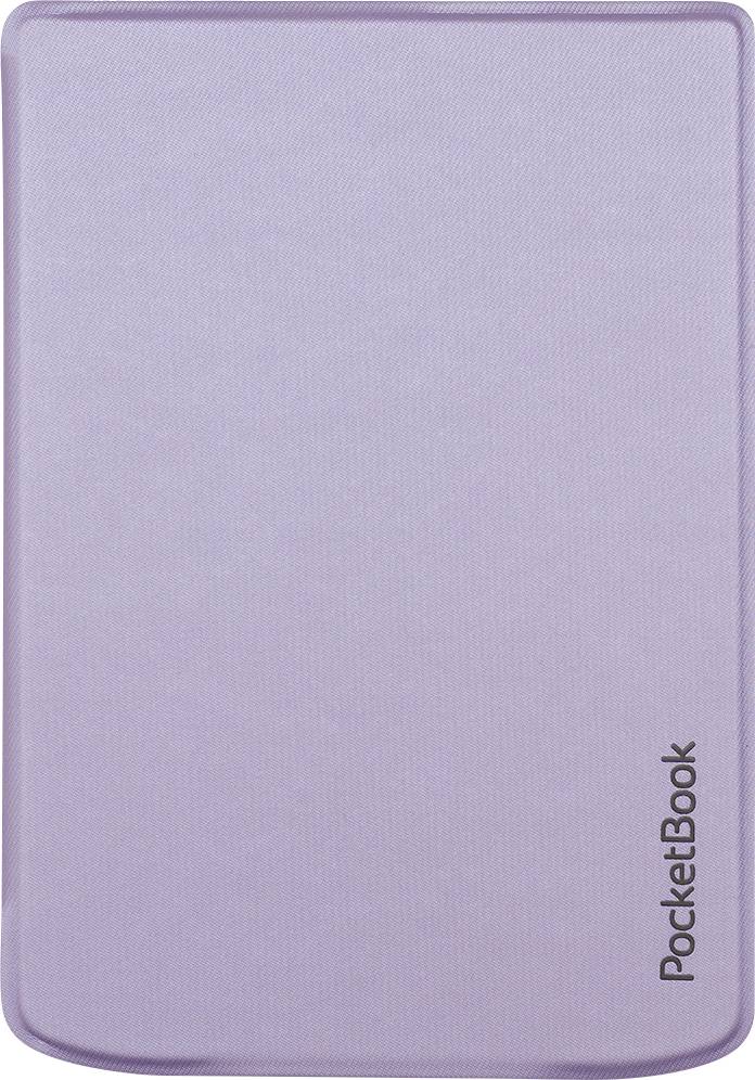 Obal na čítačku Lavender PocketBook s zaoblenými rohmi a logom „PocketBook" v pravom dolnom rohu.