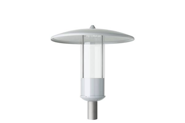 Schuch 553 1601 G2 553000004 Horné LED svetlo  LED   17 W sivá