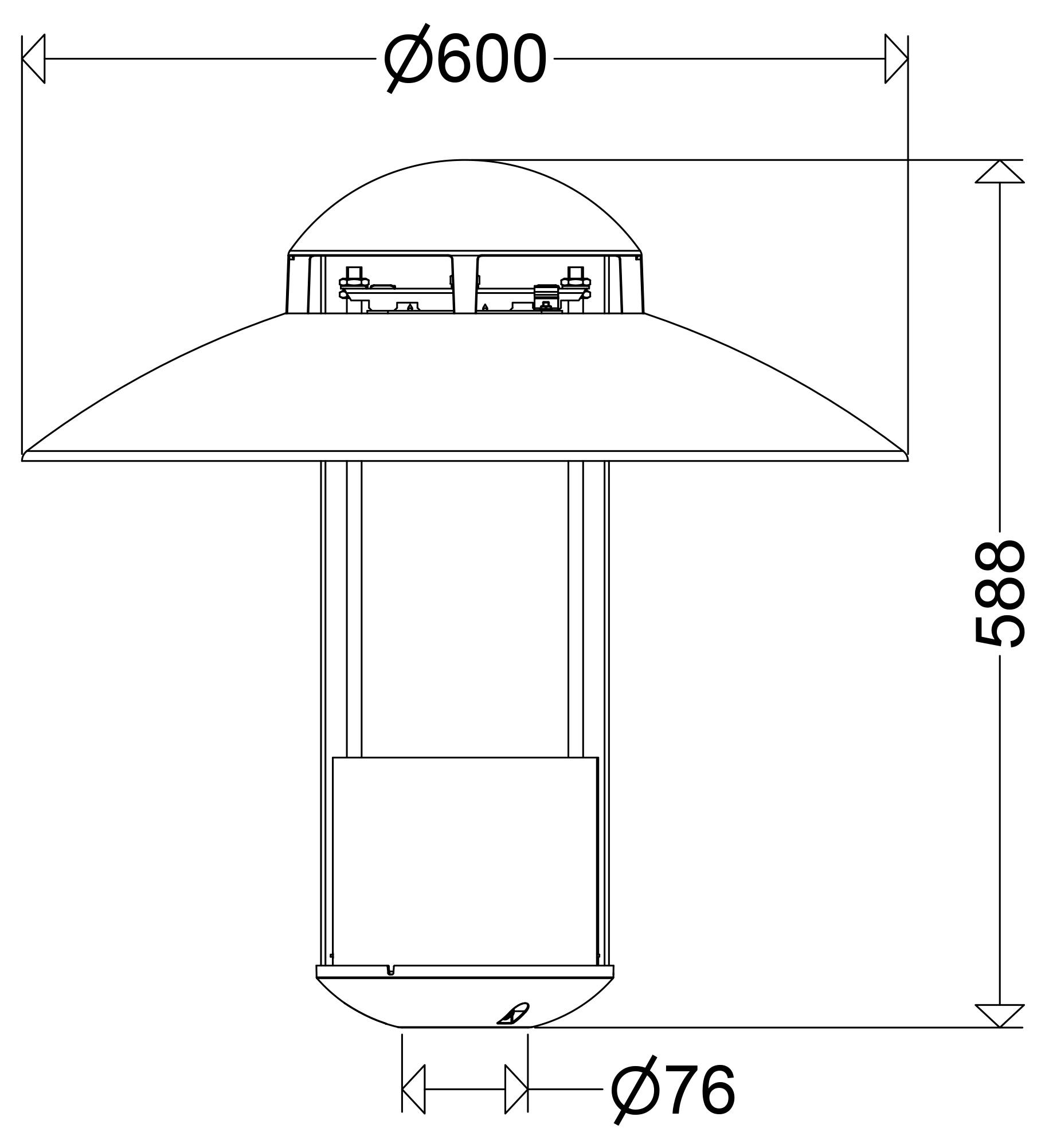 Schuch 541 0802 G2 730 541000014 Horné LED svetlo LED 13 W sivá-1