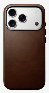 Nomad Traditional Leather Case Case  iPhone 17 Pro hnedá