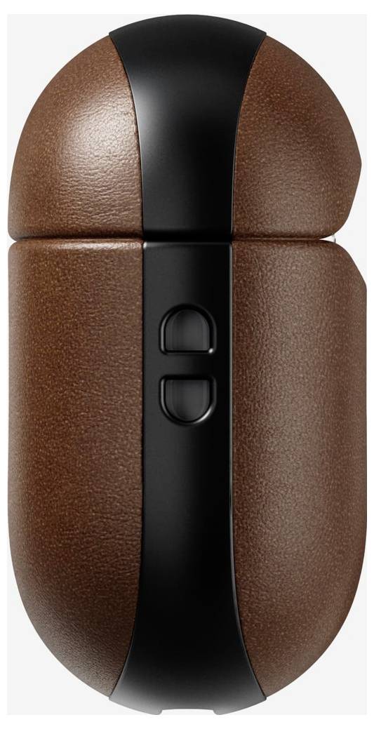 Nomad Modern Leather Case Airpods 4 ochranný obal pre nabíjacie puzdro slúchadiel hnedá-9