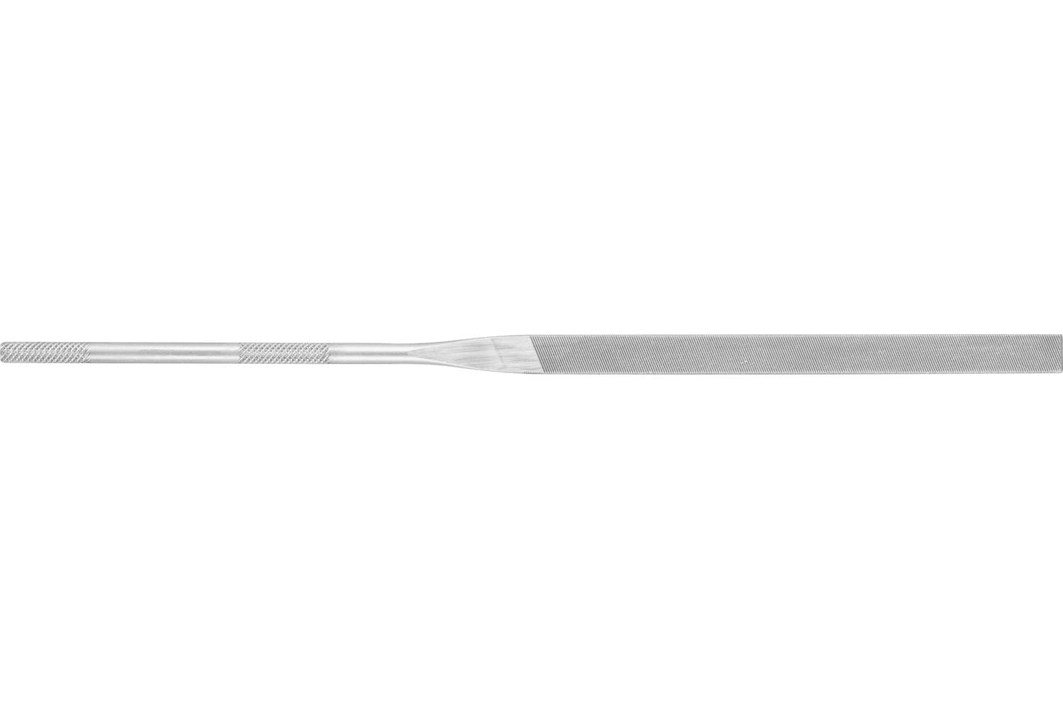 PFERD TOOLS 12502082 PAARD TOOLS precisie naaldvijl plat stomp, ronde rand 160 mm Zwitserse kap 1, medium Lengte 160 mm 12 stuk(s)