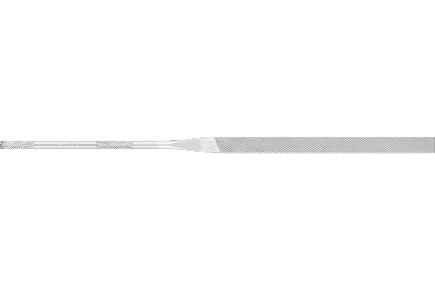 PFERD TOOLS 12502083 PAARD TOOLS precisie naaldvijl plat stomp, ronde rand 160 mm Zwitserse kap 2, medium-fijn Lengte 160 mm 12 stuk(s)