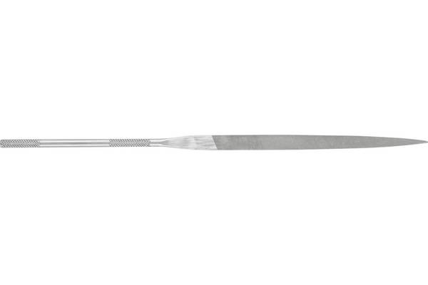 PFERD TOOLS 12505063 PFERD TOOLS Presný ihlový pilník, plochý hrot, 140 mm, švajčiarsky zub 2, stredne jemný  140 mm 12 ks