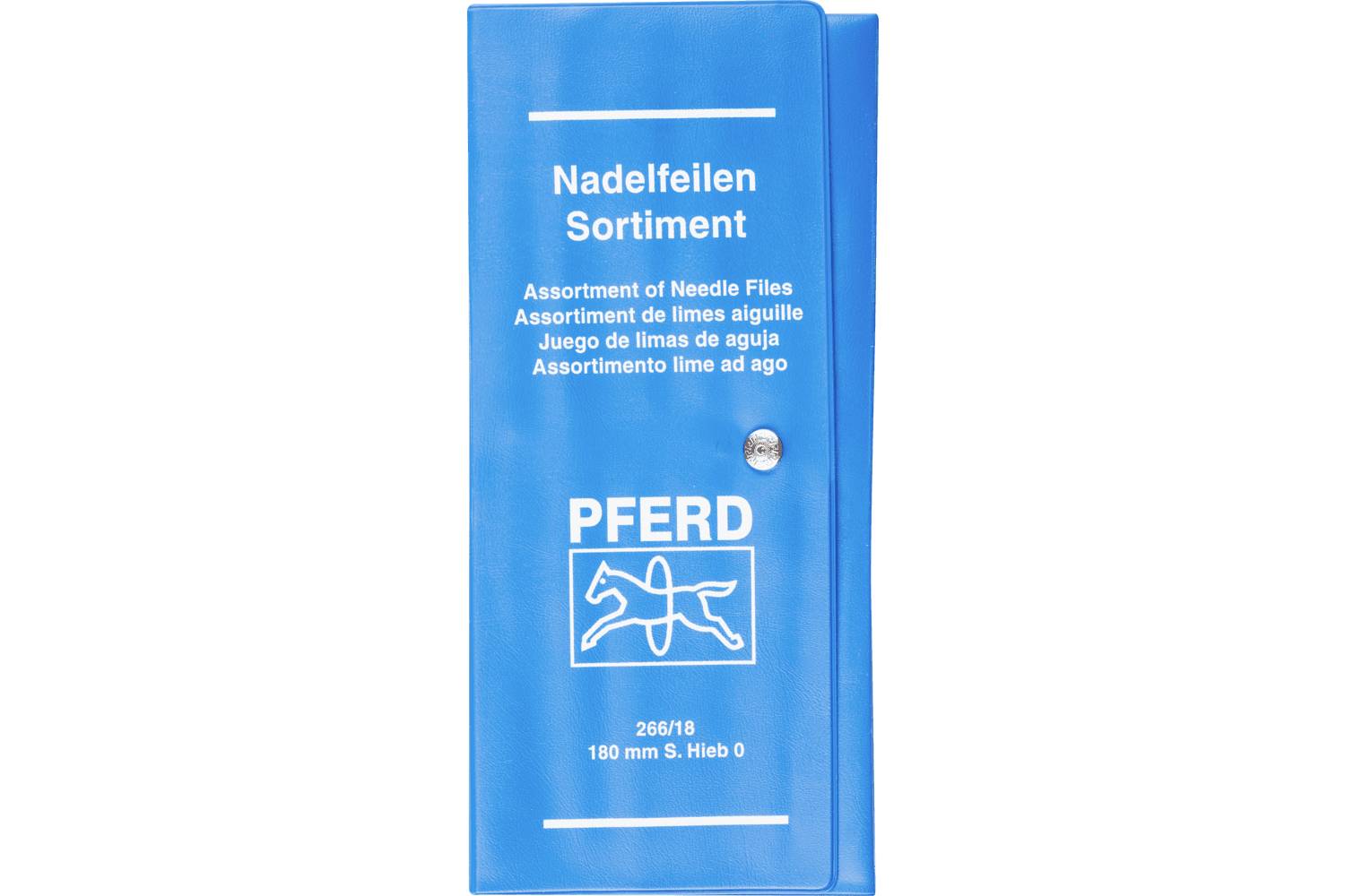 PFERD TOOLS 12705092 PAARD TOOLS precisie naaldvijl set 12-delig In roltas 180 mm Zwitserse kap 0, grof Lengte 180 mm 1 set(s)