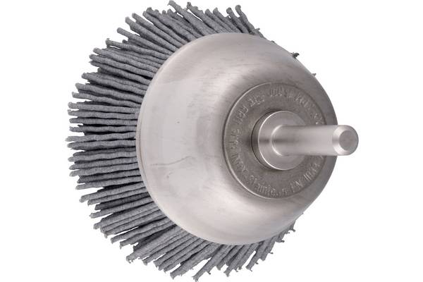 PFERD TOOLS PFERD TOOLS INOX-TOTAL Kefa na hrnce, nepletená, RBUIT Ø50 mm, driek Ø6 mm, SiC filament Ø0,90 mm, zrnitosť 180  43210007 10 ks