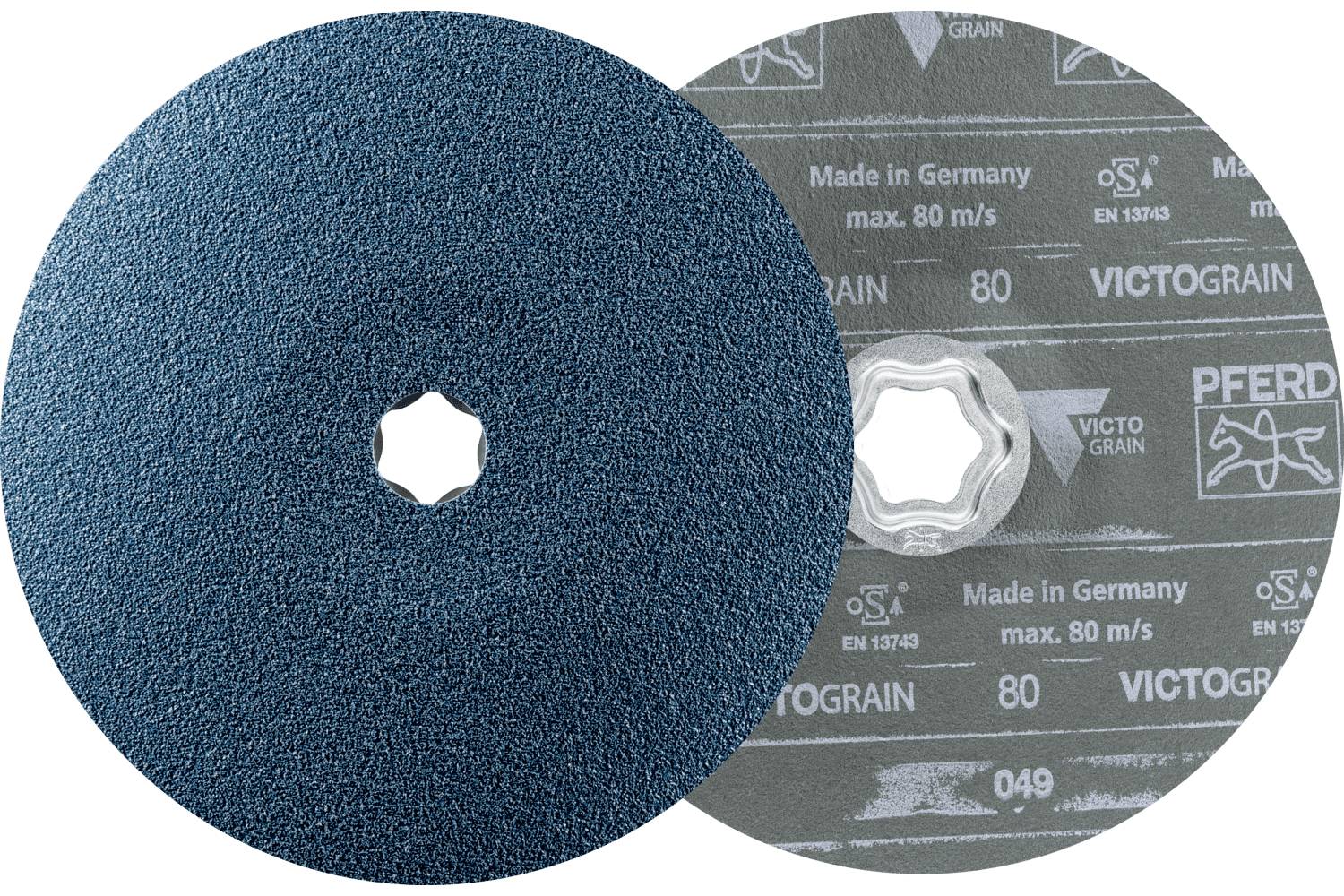 PFERD TOOLS 64118180 Fiberschijvenset Diameter 180 mm Korrelgrootte (num)=80 25 stuk(s)