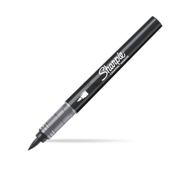 Sharpie  2218069 popisovač so štetčekom čierna  N/A