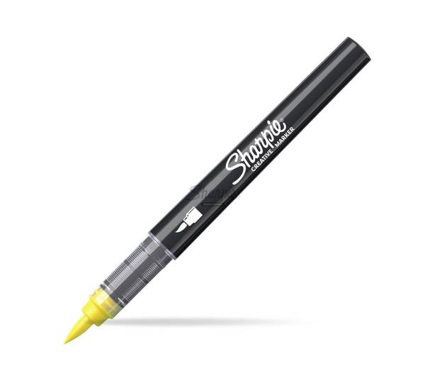 Sharpie  2218065 popisovač so štetčekom žltá  N/A
