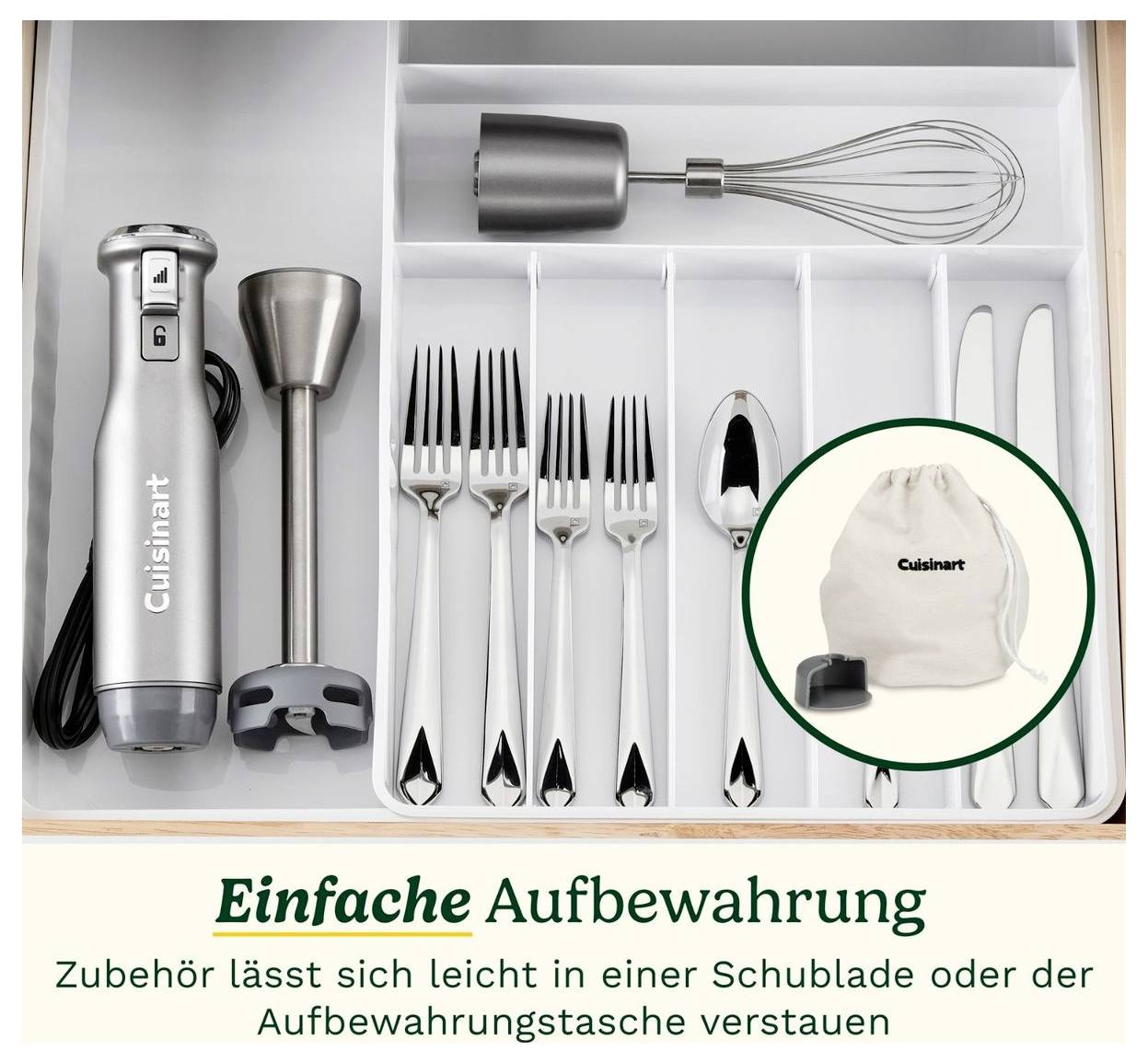 Cuisinart HB500E tyčový mixér 400 W bez BPA strieborná-6