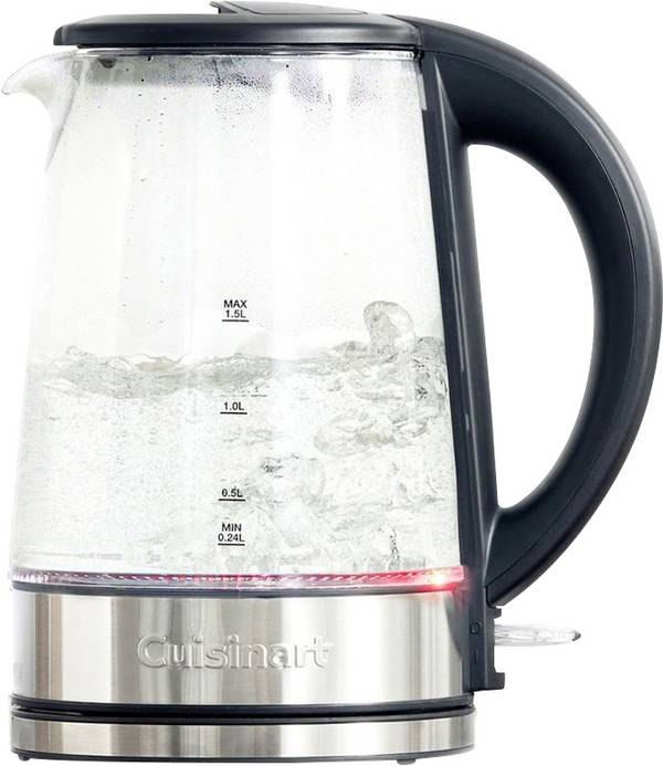 Cuisinart GK15E rýchlovarná kanvica, číre sklo, GK15E