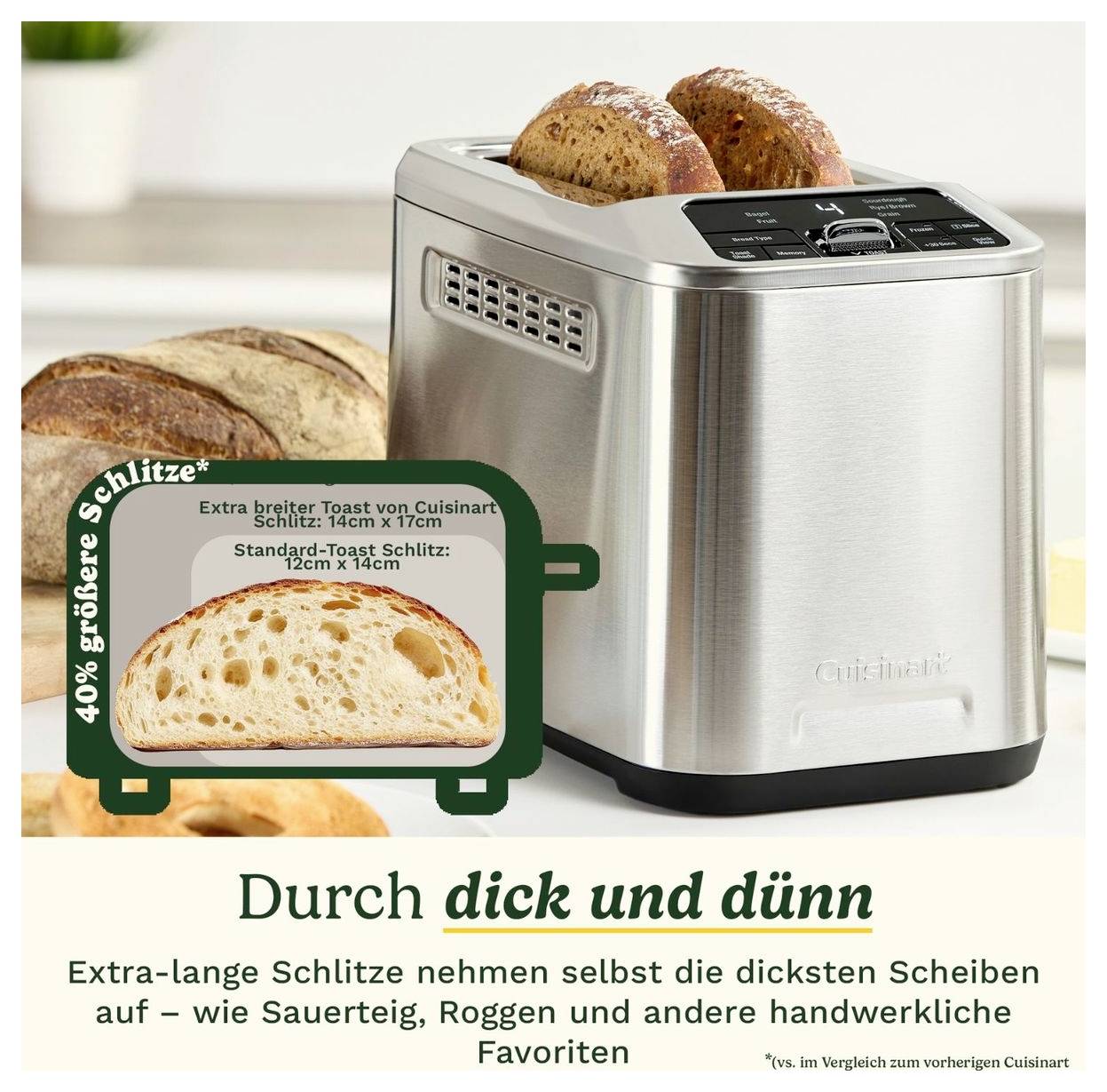 Cuisinart CPT525E hriankovač sivá-3
